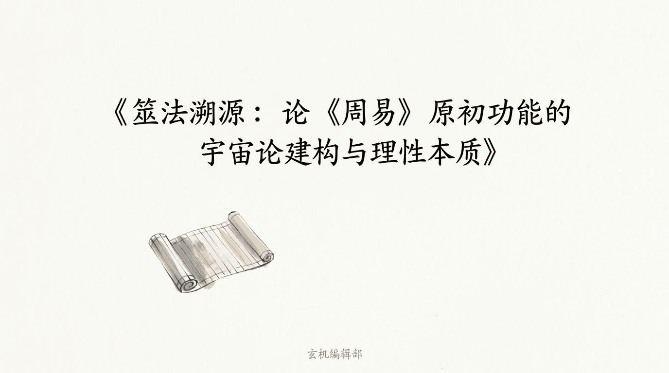 Cosmological Construction and Rational Essence of the Original Functions of the *Book of Changes* Based on Divination Tracing