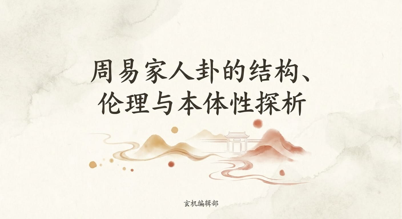 周易家人卦的结构、伦理与本体性探析