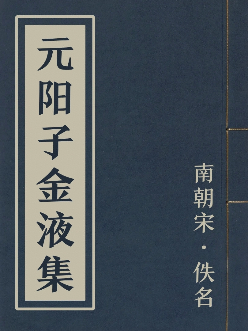 元陽子金液集