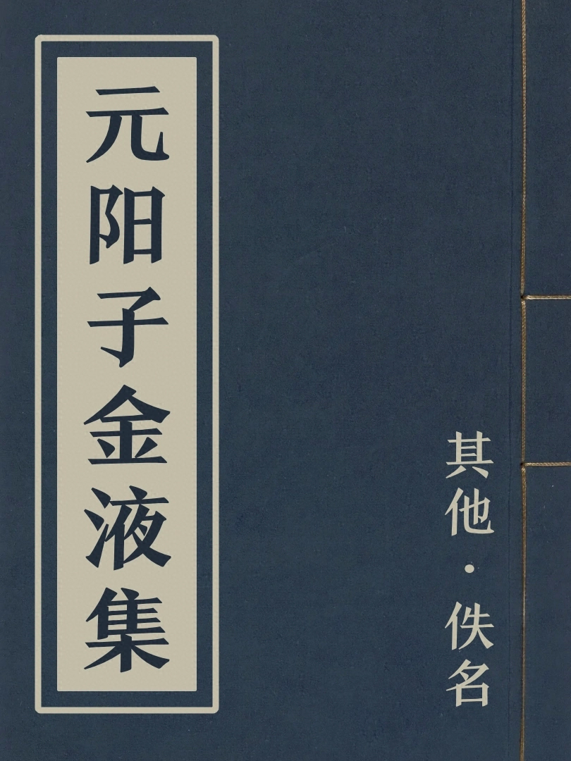元陽子金液集