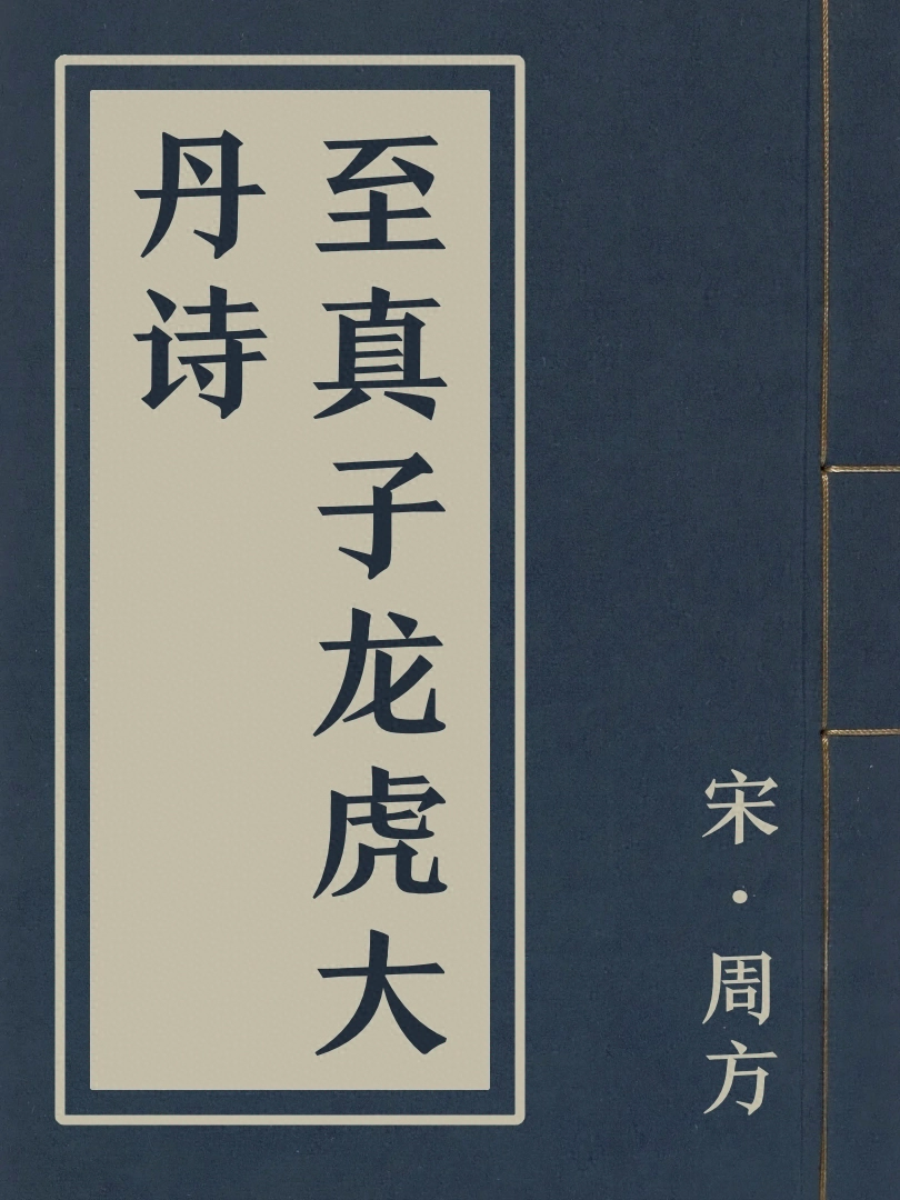 至真子龍虎大丹詩